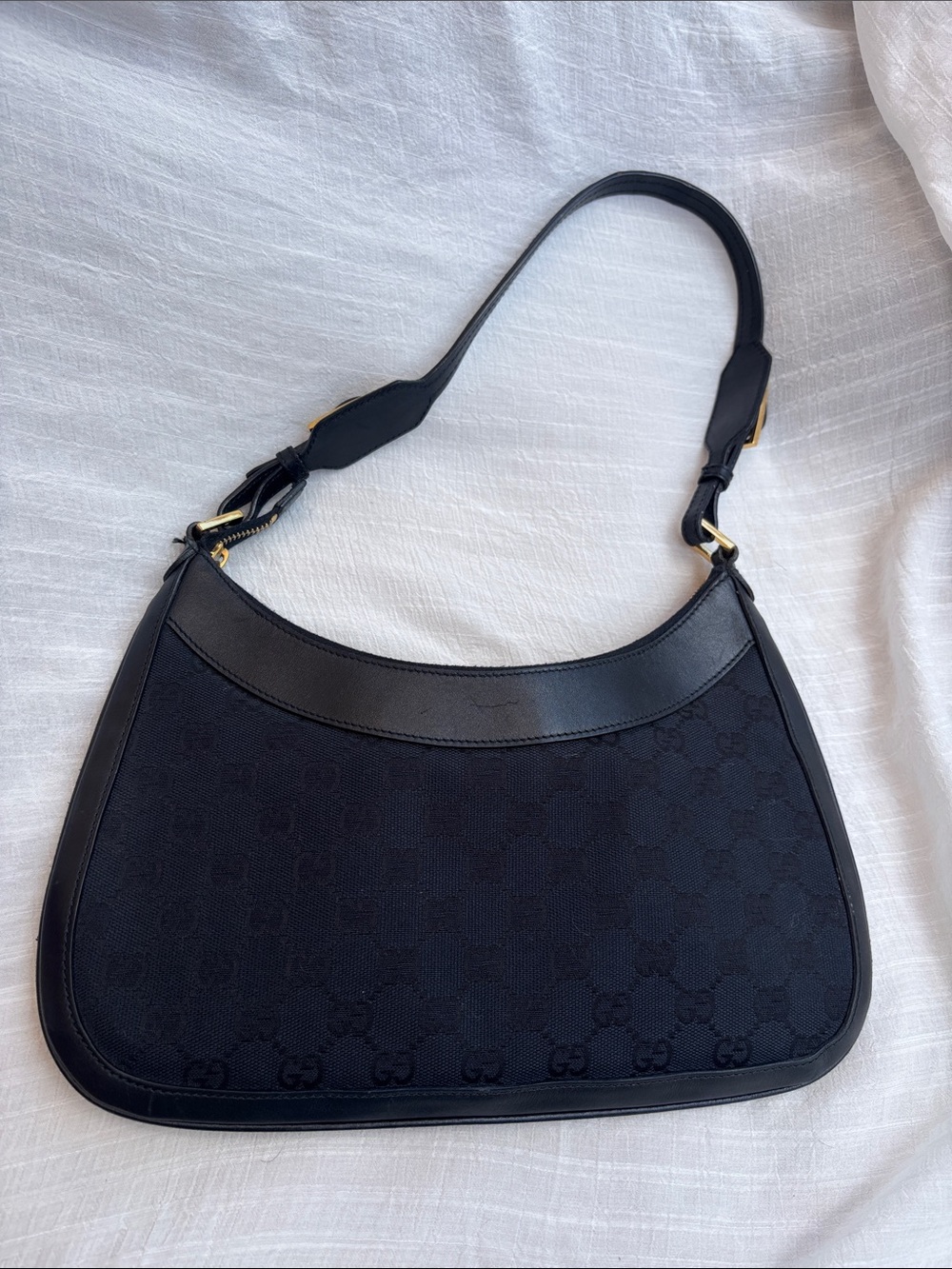 Gucci Jackie Vintage GG Canvas Shoulder Bag - Picture 4 of 14